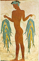 Фрагмент фрески (Санторини)