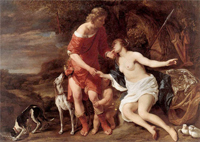 Венера и Адонис (Фердинанд Бол, 1658 г.)