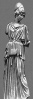 Афина. Мирон. Середина V в. до н.э. Мраморная римская копия. Франкфурт