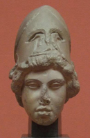 Голова Афины. Мирон.Римская копия. 460-445 гг. до н.э. Альбертинум, Дрезден