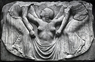 Рождение Афродиты (Мрамор. Около 470 г. до н.э. Рим. Музей Терм)