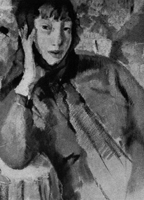 Неле в красном (Рик Ваутерс, 1915 г.)
